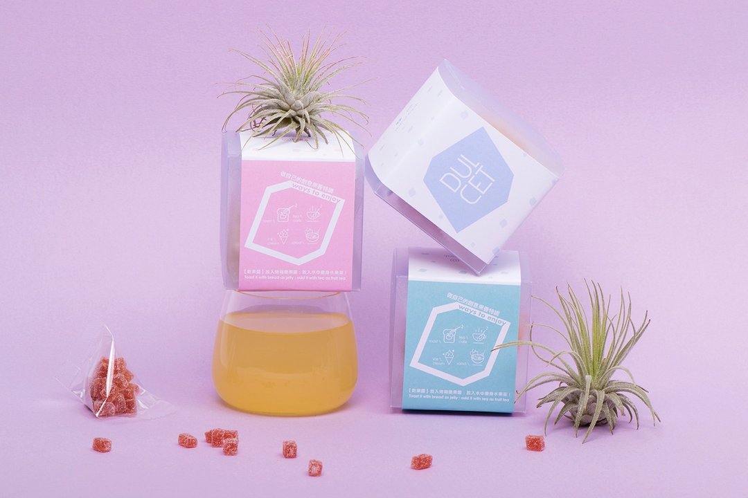 【DULCET干果酱】缤纷小雪花 / 口袋礼物 Pocket Gift - 蛋糕/甜点 - 新鲜食材 透明