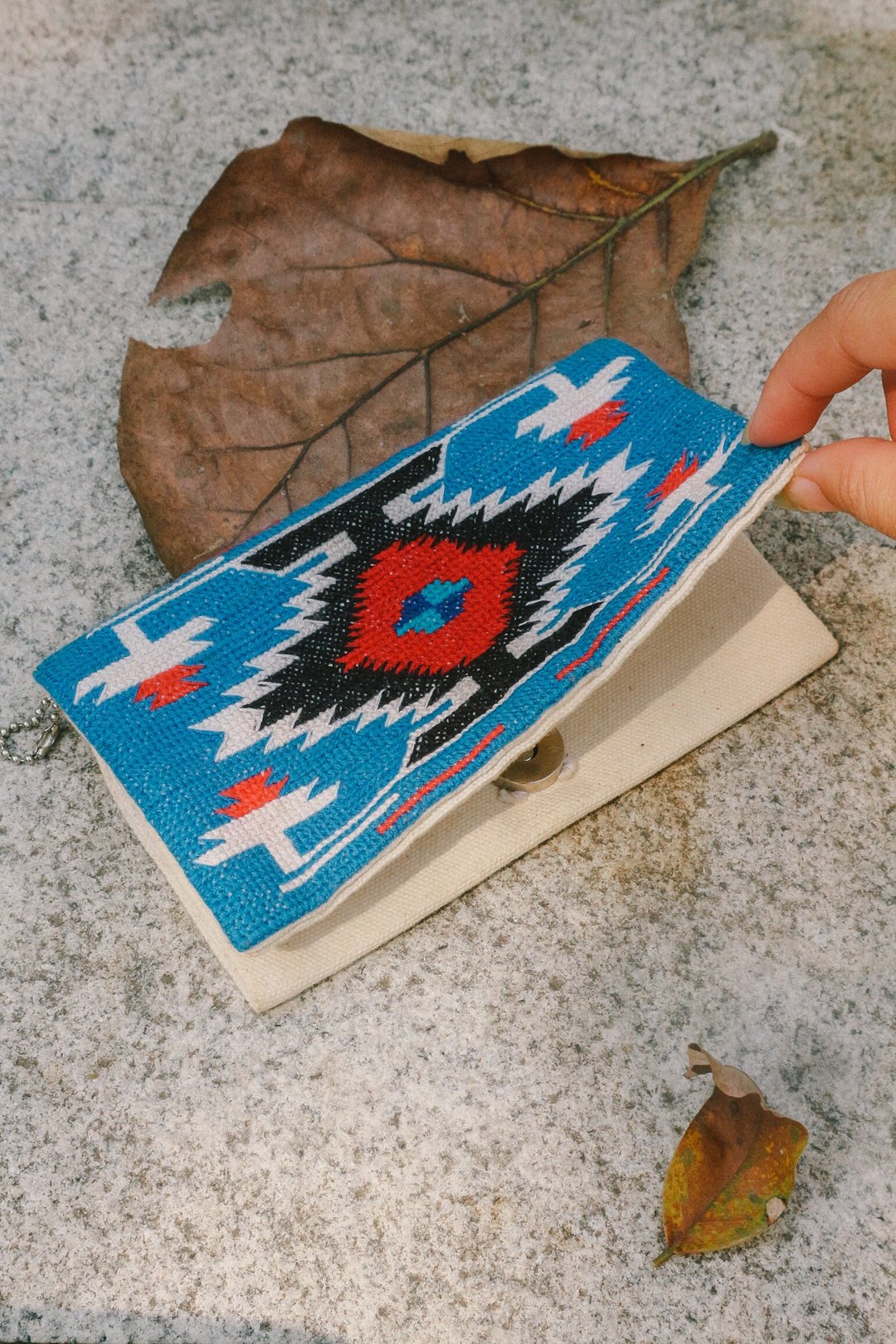 CHIMAYO Set : Clutch bag & Phone case(customize) - 手拿包 - 绣线 