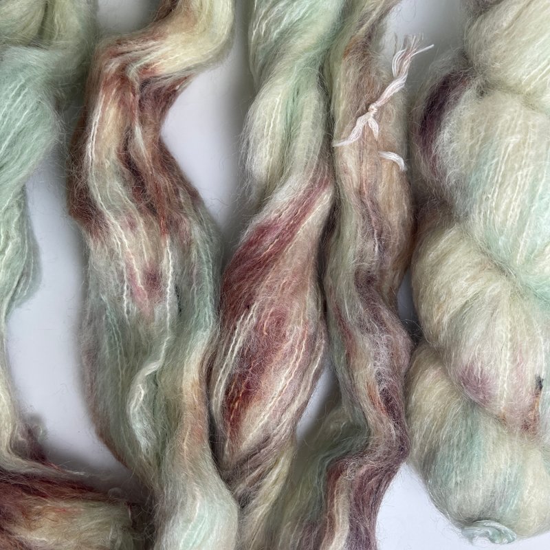 fufugarden手染線馬海毛羊毛-雲朵糖系列 - 编织/刺绣/羊毛毡/裁缝 - 羊毛 