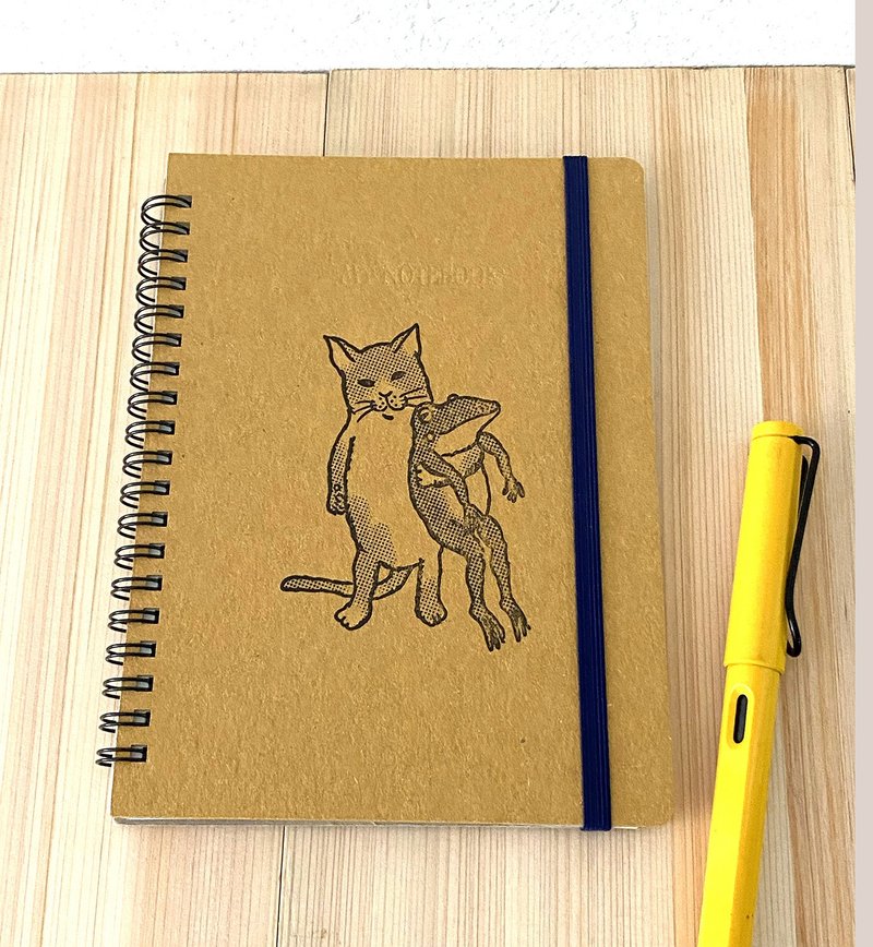 B6尺寸 线圈笔记本 挚友 黄色 - 笔记本/手帐 - 纸 黄色