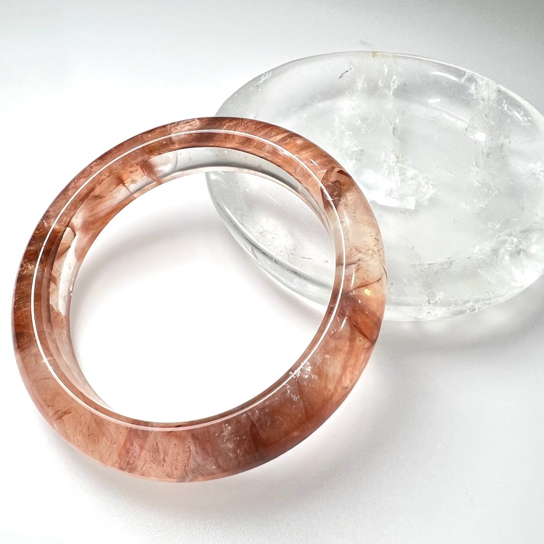 红胶花手镯 | 水晶 | 水晶手镯 - 手链/手环 - 水晶 红色