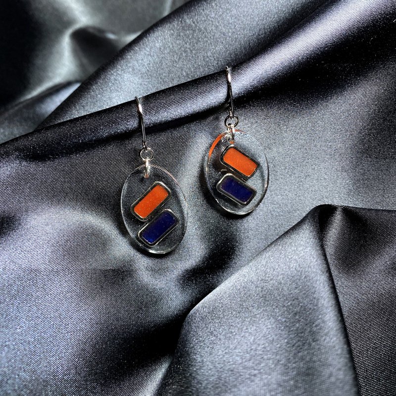 O2 : no.9 | 手工耳环 - 耳环/耳夹 - 树脂 