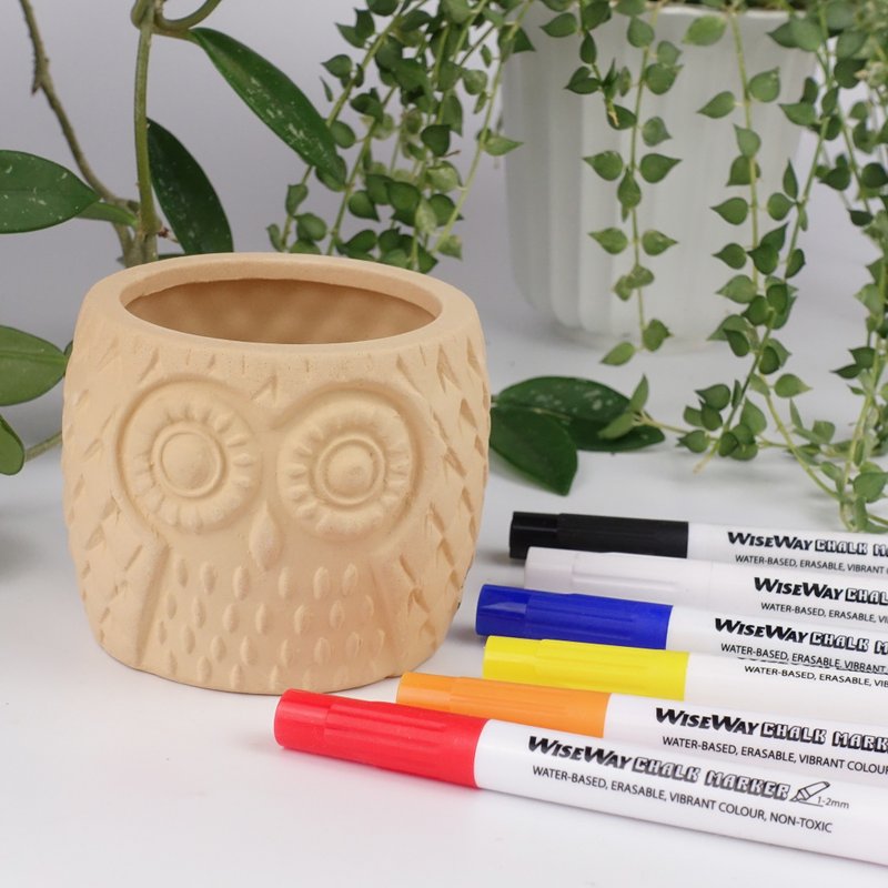 陶艺花盆手绘DIY套装 C款 - 陶艺 - 陶 