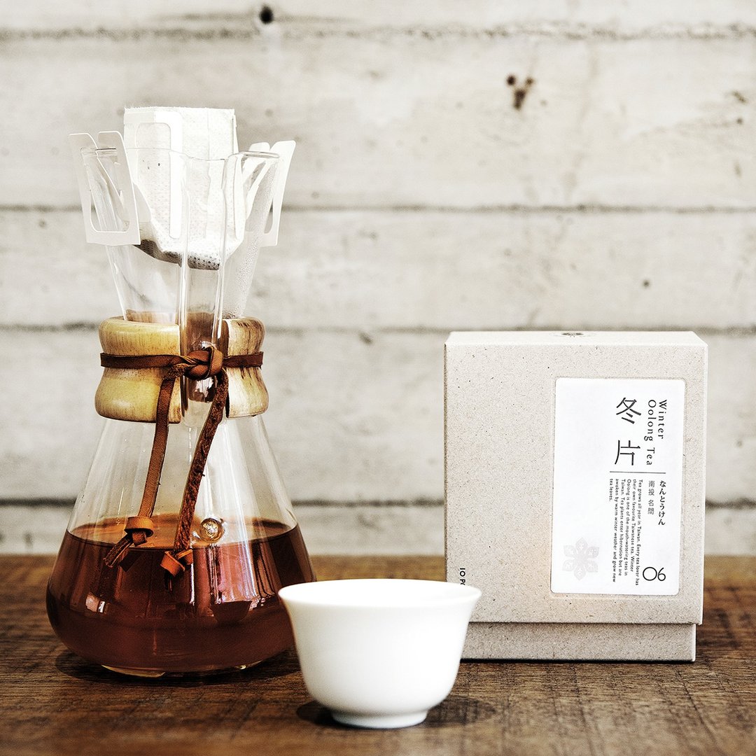 【百二岁】东茶西泡 / 免浸泡 / 挂耳式茶包 - 冬片乌龙 - 茶 - 新鲜食材 咖啡色