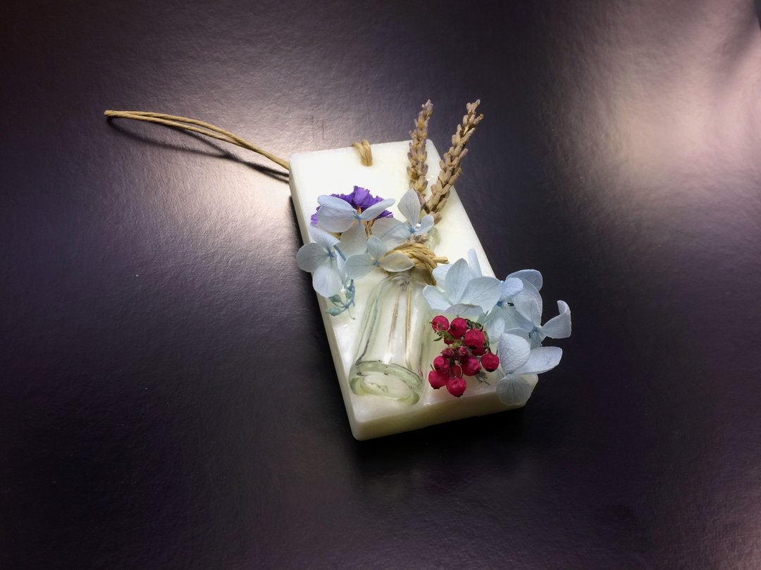 南法薰衣草香砖 居家香氛系列  婚礼小物 礼物小品 - 香薰/精油/线香 - 植物．花 绿色