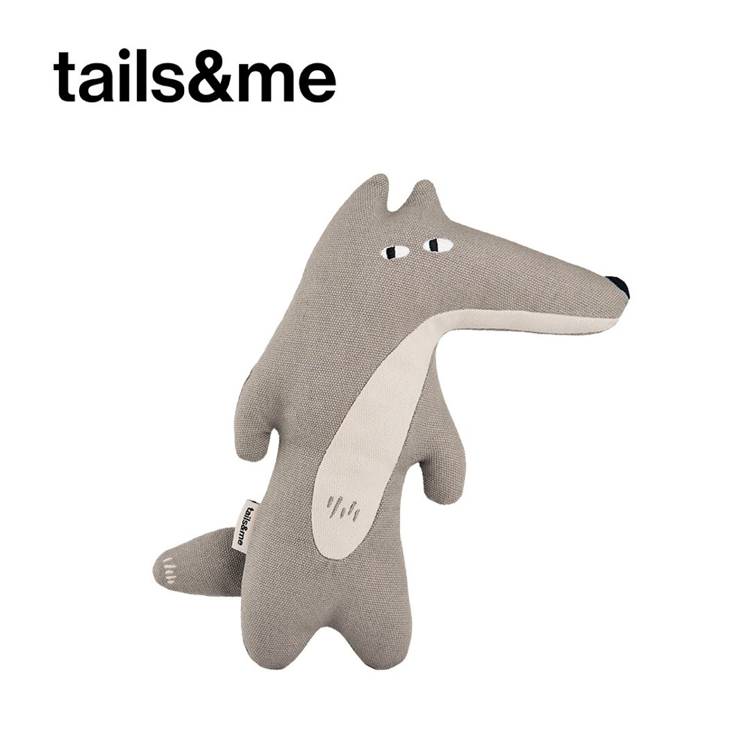 【tails&me 尾巴与我】尾巴毛伙伴-宠物发声玩具(灰狼) - 玩具 - 其他材质 多色