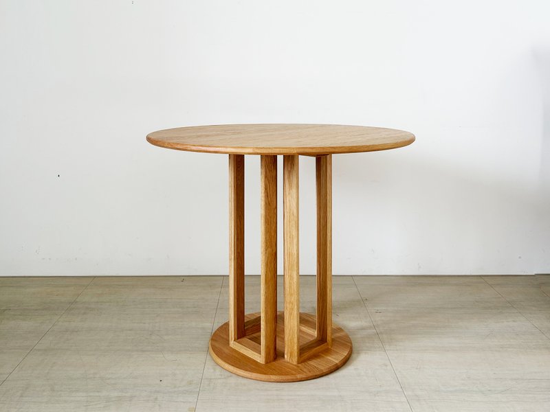 MORE Flow Round Table 圆弧圆桌 - 餐桌/书桌 - 木头 