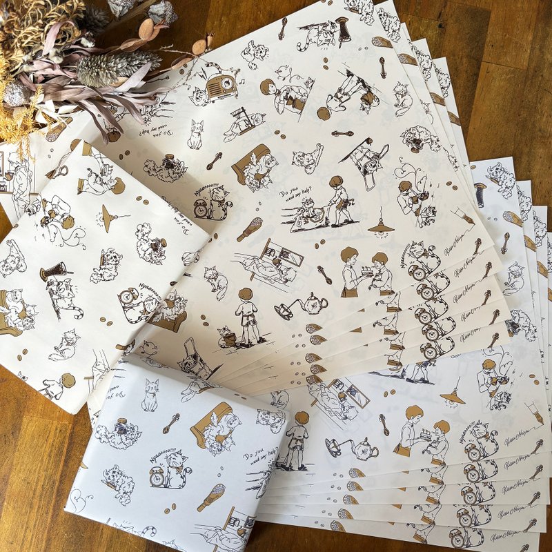 设计纸_吃茶店设计纸：吃茶Noizm - 其他 - 纸 金色