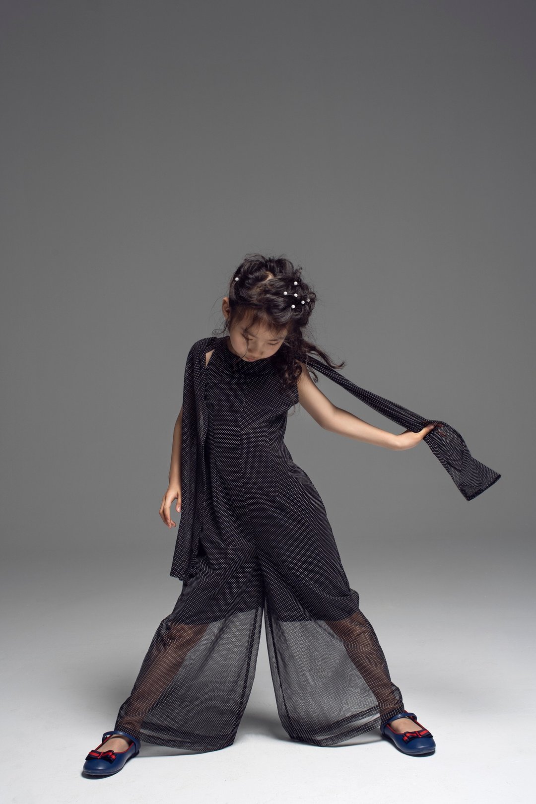 Wide Leg Jumpsuit in Spot Print / SS2019 - 童装礼服/连衣裙 - 其他材质 