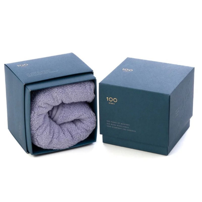 日本今治HARTWELL-100百-浴巾(60*120)-薰衣草 - 被子/毛毯 - 棉．麻 紫色