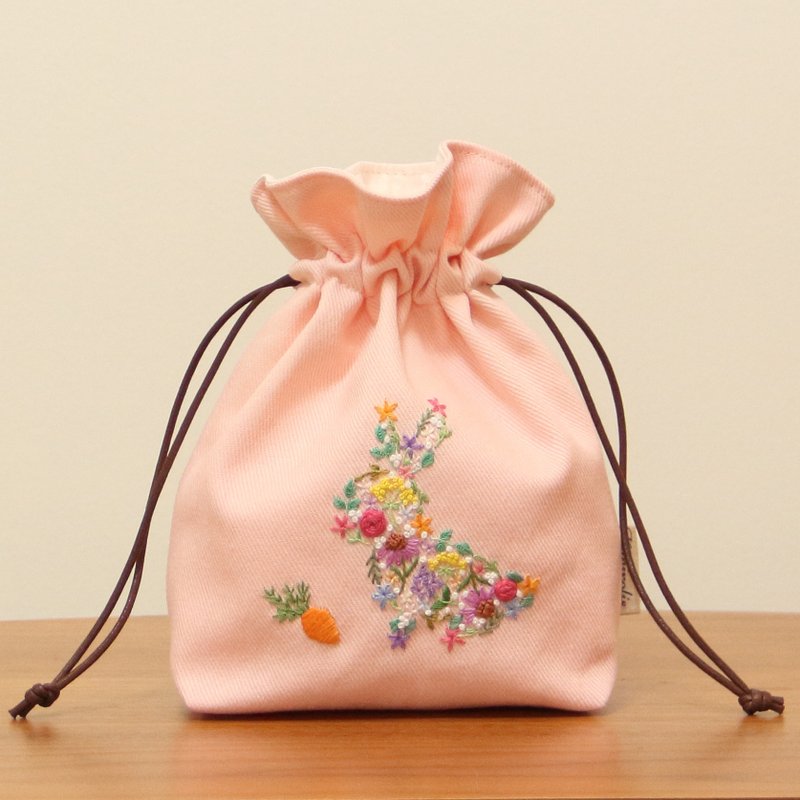 抽绳袋 - 化妆包/杂物包 - 棉．麻 