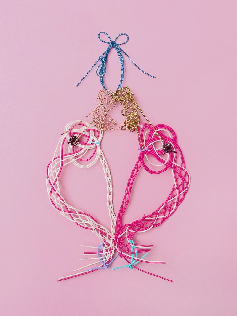 Ornament 虾来了鲷 - 墙贴/壁贴 - 纸 粉红色