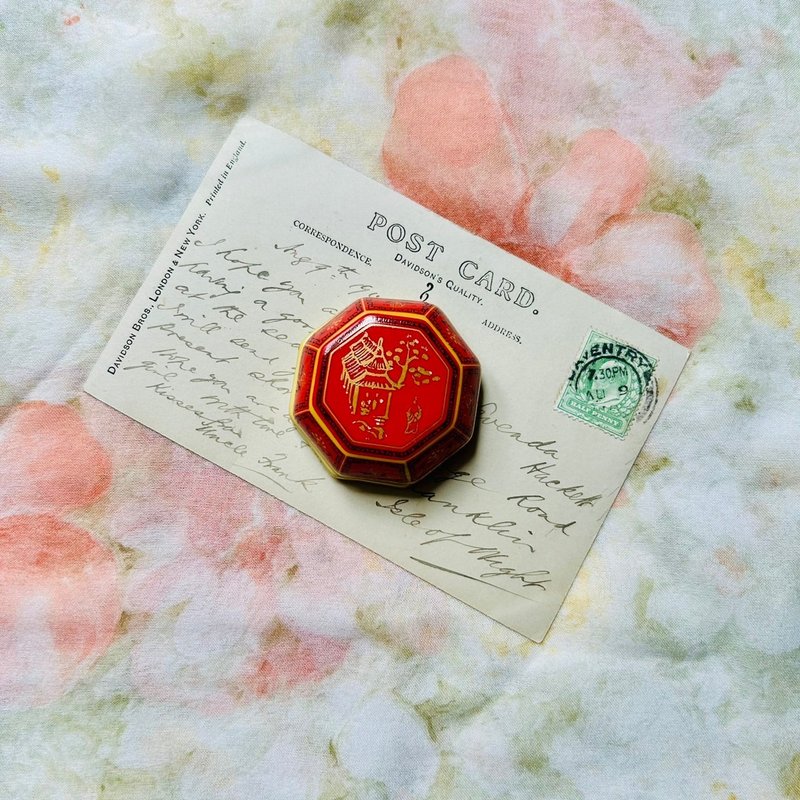 西班牙 Del Prado 日本宫廷纹饰 首饰盒 - 收纳用品 - 瓷 