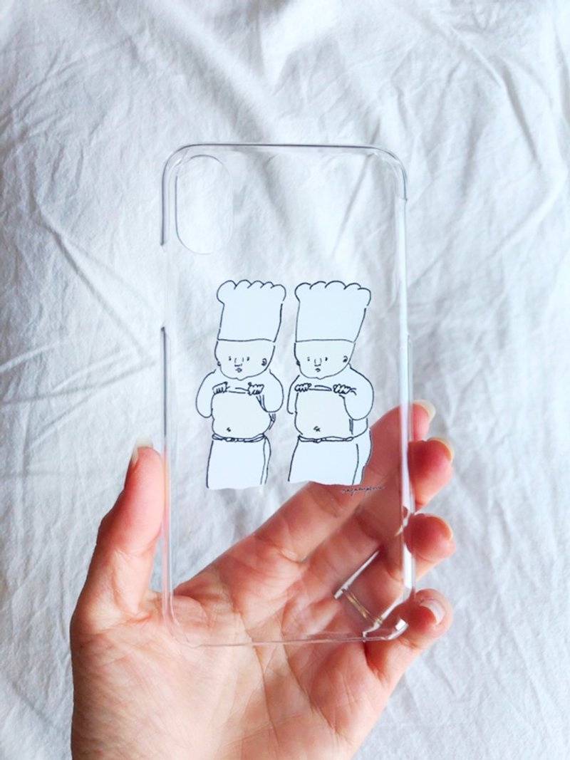 Comparison of belly of iPhone case and cock - 手机壳/手机套 - 塑料 透明