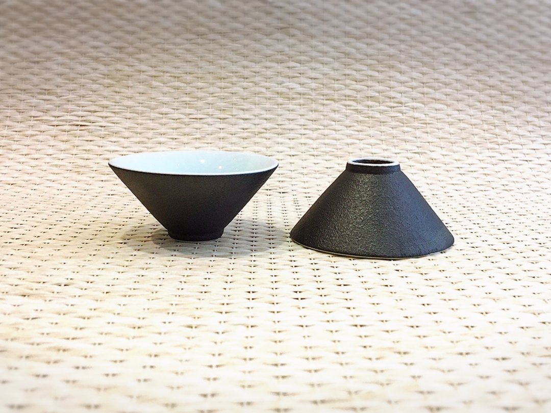 工艺精品 黑釉青瓷杯 - 茶具/茶杯 - 陶 