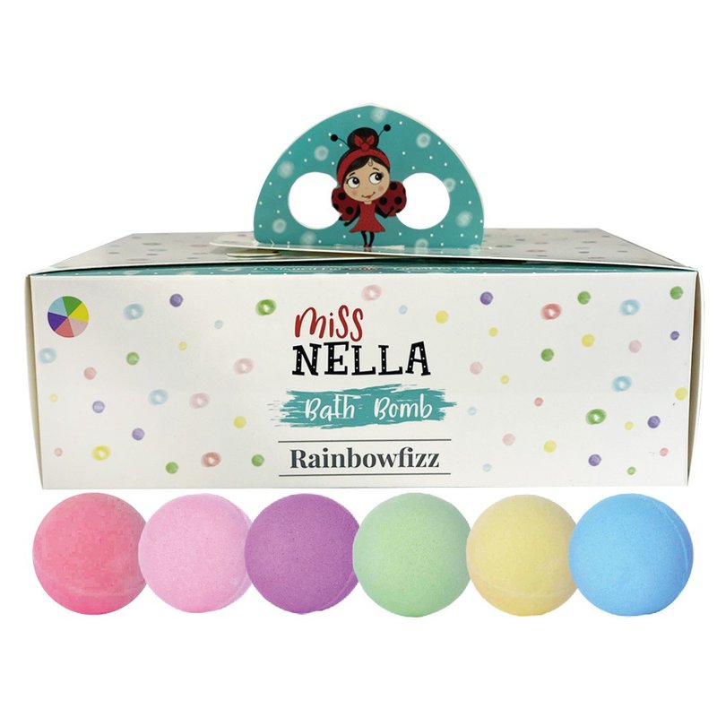 英国【Miss Nella】儿童泡澡沐浴球 (彩虹度假6入组) - 其他 - 其他材质 多色