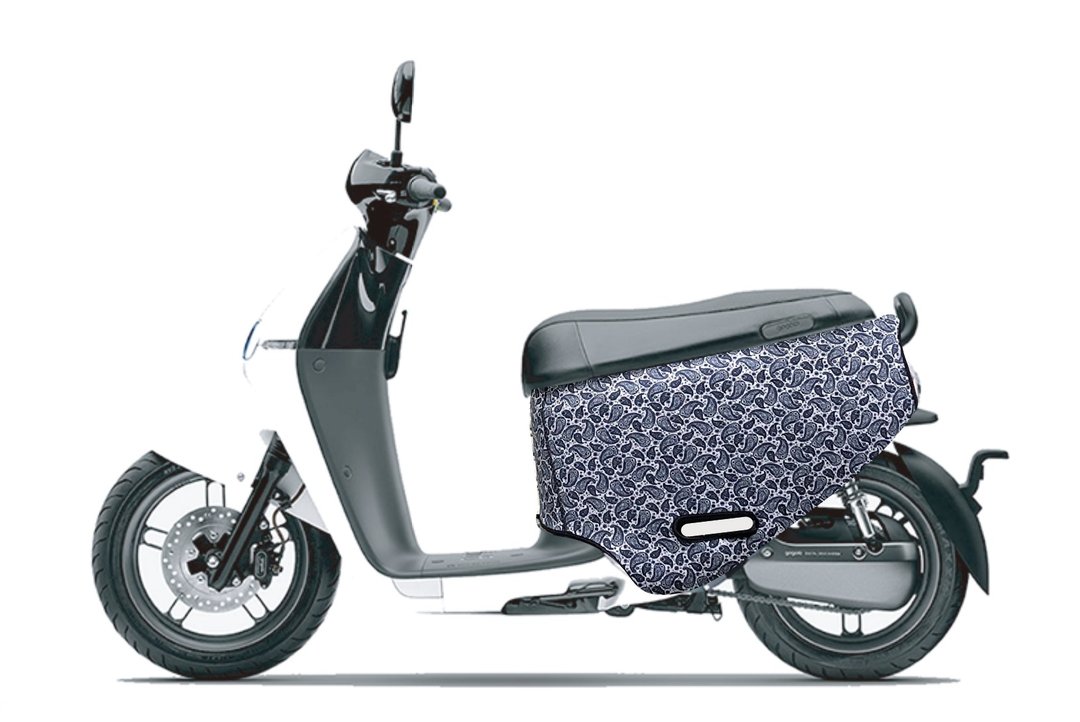BLR gogoro 防刮车套 双面图案  GD09 变形虫 - 其他 - 聚酯纤维 白色