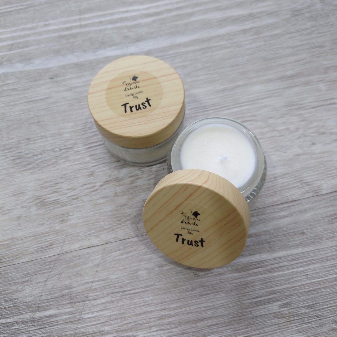 【能量蜡烛】 Trust - 蜡烛/烛台 - 玻璃 