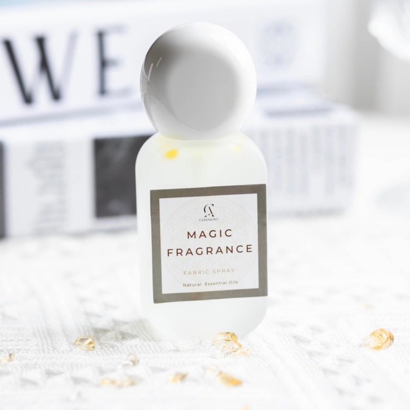 金色映象 招财魔法 天然精油衣物织品香氛喷雾 - 香薰/精油/线香 - 精油 白色