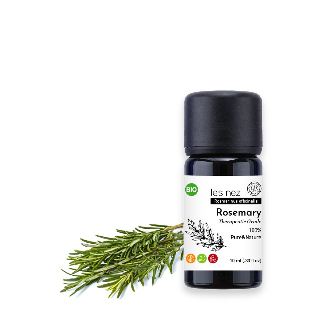 【Les nez 香鼻子】天然单方桉油醇迷迭香纯精油 10ML - 香薰/精油/线香 - 精油 黑色