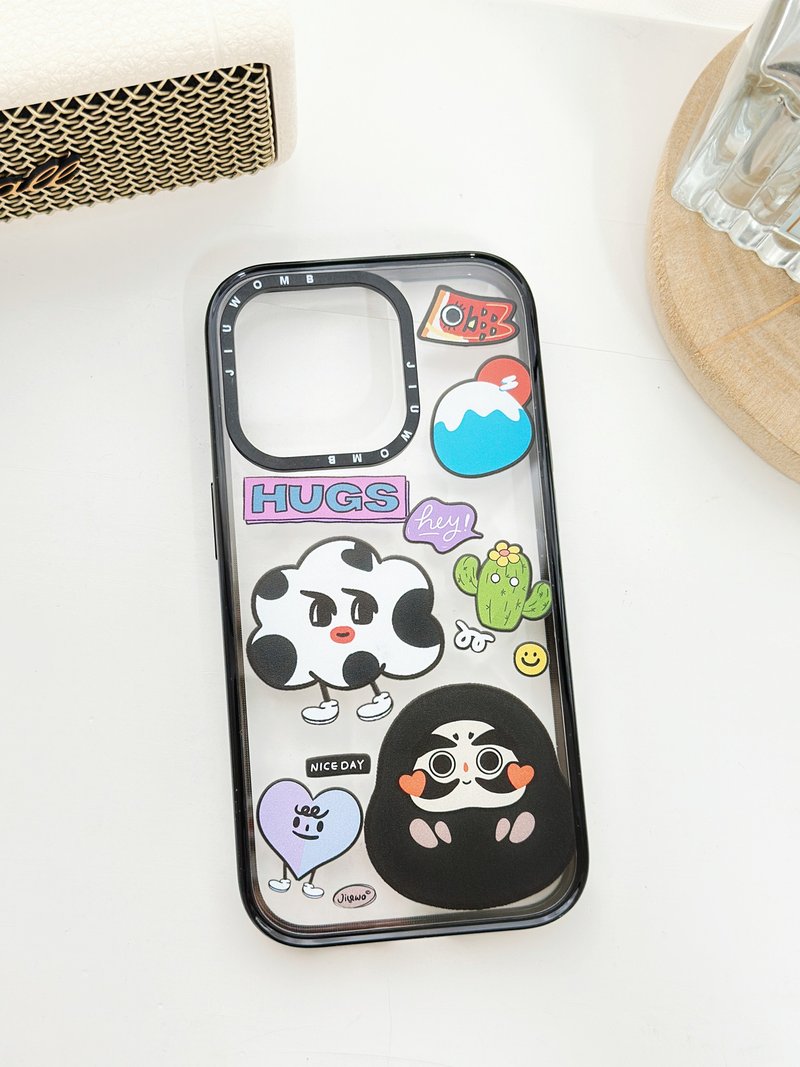 达摩福神手机壳 Q BABY 黑福神 - 手机壳/手机套 - 其他材质 卡其色