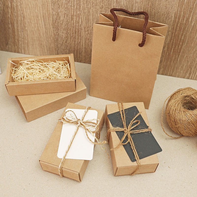 【乐器吊饰加购】礼盒包装 含提袋 小卡 - 纸盒/包装盒 - 纸 咖啡色