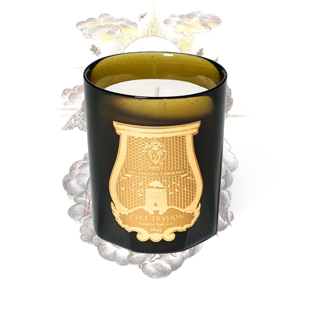 Cire Trudon 焚香香氛蜡烛 - 蜡烛/烛台 - 玻璃 卡其色