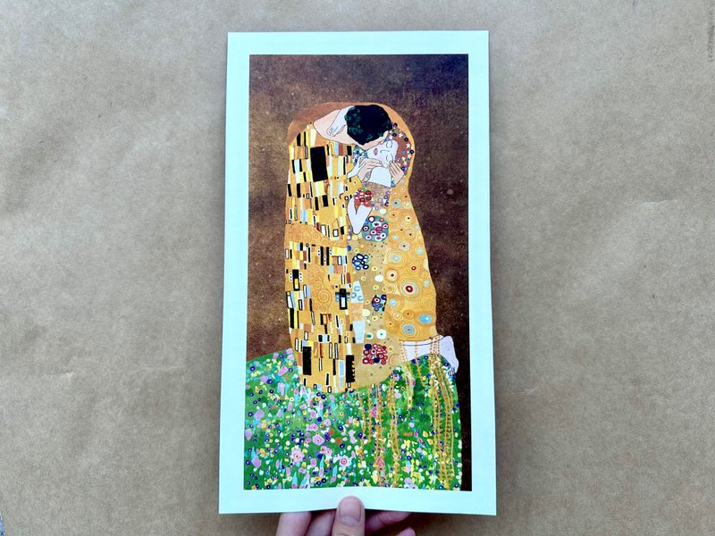 #名画致敬专栏 吻 手绘海报 - 海报/装饰画/版画 - 纸 