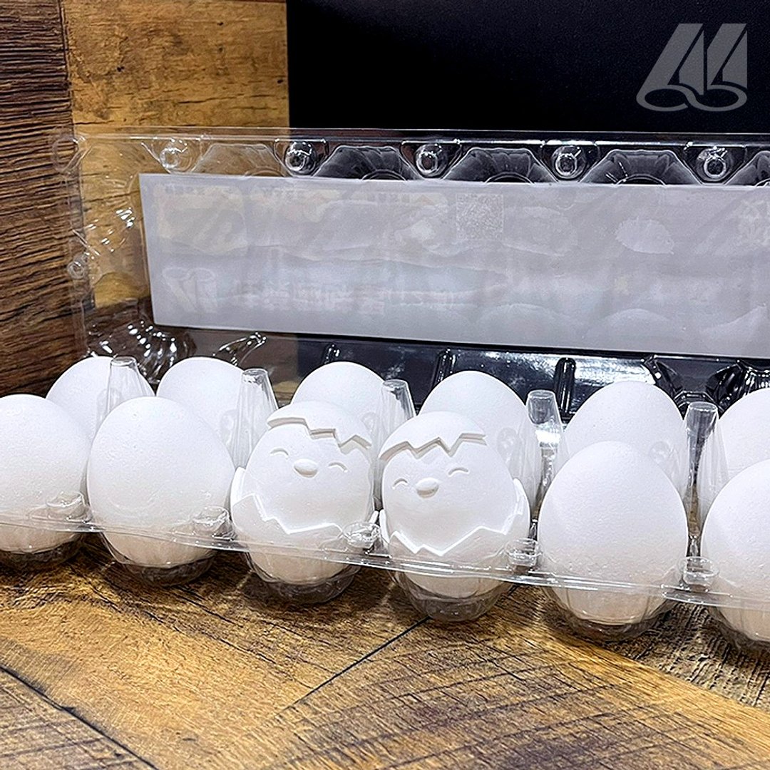 小鸡硅藻蛋盒(12入) 除臭 吸湿 防潮 防霉 抑菌 去味 摆设 沐研 - 摆饰 - 其他材质 灰色