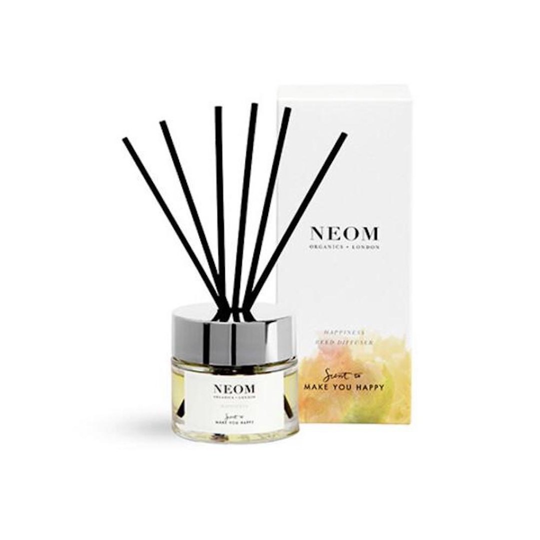 【春季香气】NEOM 幸福愉悦室内扩香 - 100ml - 香薰/精油/线香 - 玻璃 白色
