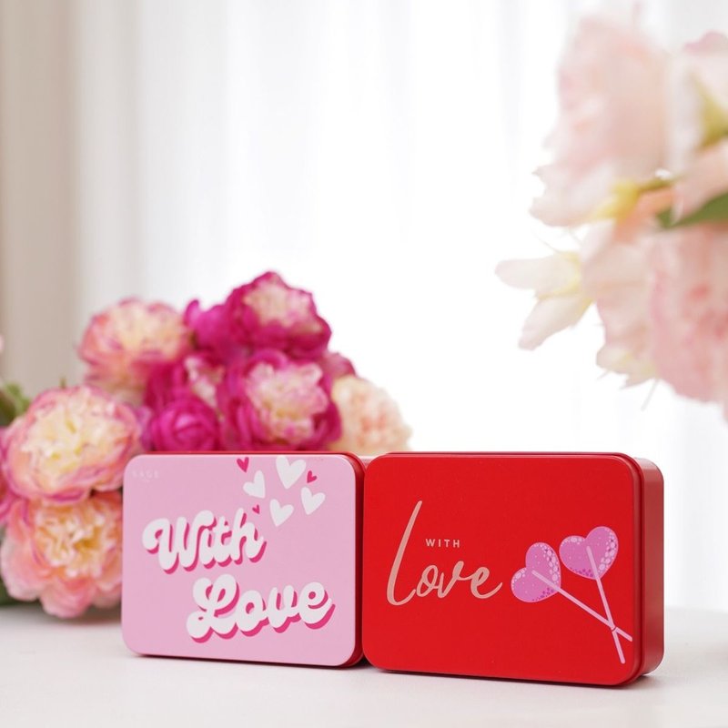 【婚礼回礼 婚礼小礼物】Sage Tea   茶味曲奇/花茶包 长方铁盒 2 - 茶 - 其他材质 