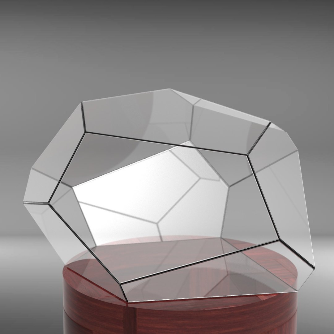 Digital drawing for printing! Stained glass terrarium. Project 136 - 图文模板设计 - 其他材质 