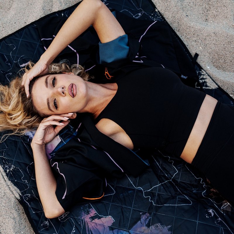 松本城防水/收纳野餐垫 KOKETIT艺术家xHISA日本摄影师联名 - 野餐垫 - 尼龙 多色