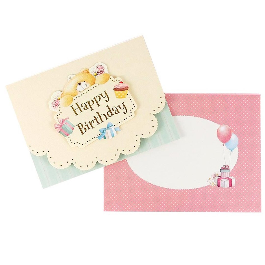 送你大蛋糕【Hallmark-ForeverFriends-立体卡片 生日祝福】 - 卡片/明信片 - 纸 多色