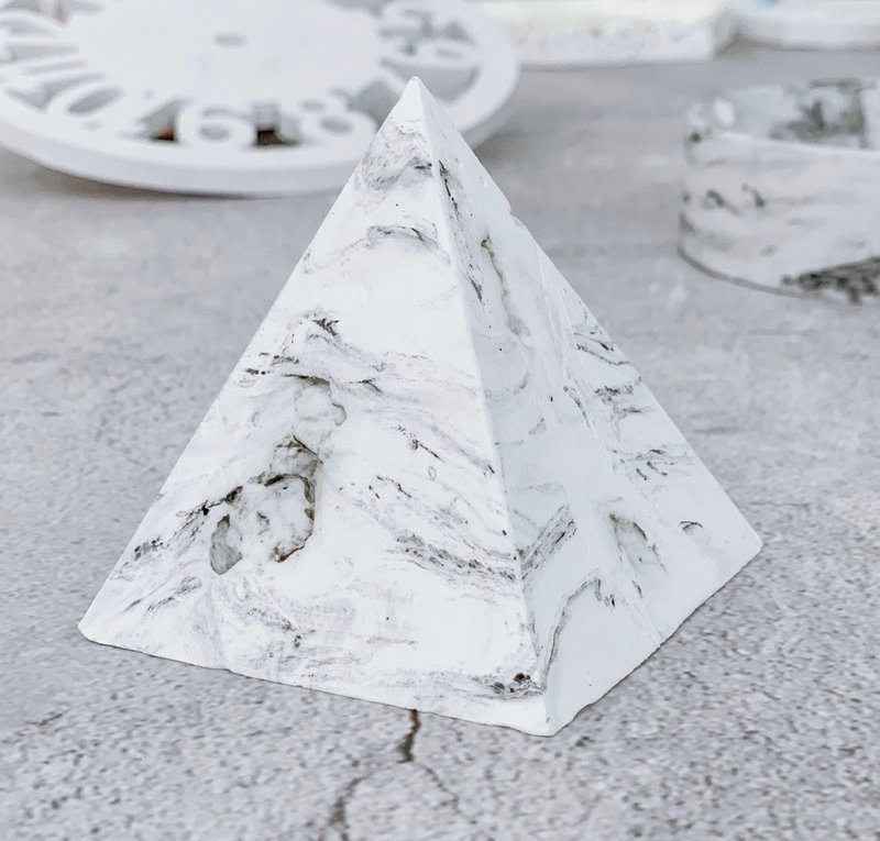 【质感纹路】香氛造型扩香石-金字塔 /正方体造型 / 赠5ml香精油 - 香薰/精油/线香 - 其他材质 