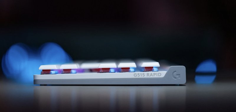 罗技 Logitech G G515 RAPID TKL 类比磁轴电竞键盘 - 电脑配件 - 塑料 