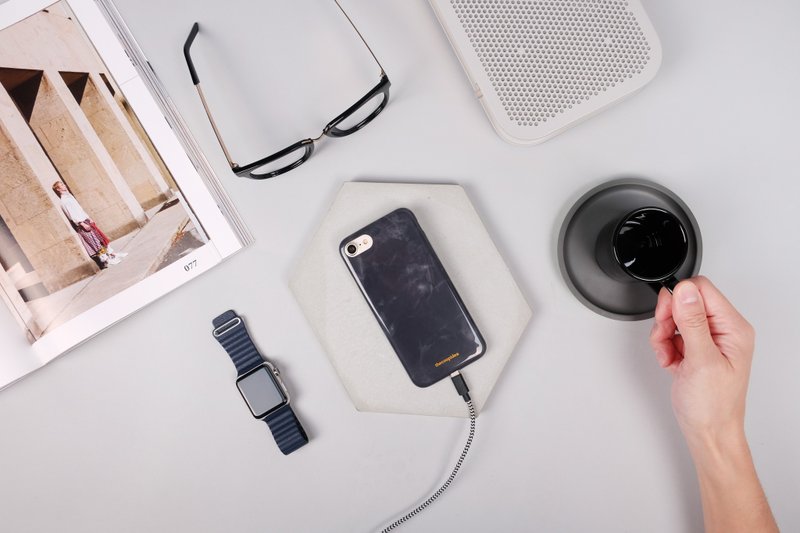 Thecoopidea - Siete iPhone 7 / iPhone 8  全包邊手機殼 手機套 - 手机壳/手机套 - 塑料 白色