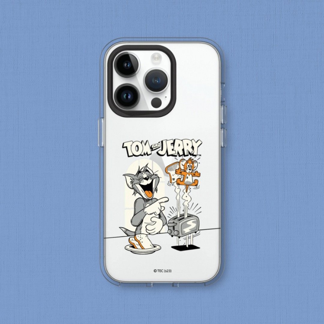 Clear透明防摔手机壳∣汤姆猫与杰利鼠/厨房攻防战 for iPhone - 手机配件 - 塑料 透明