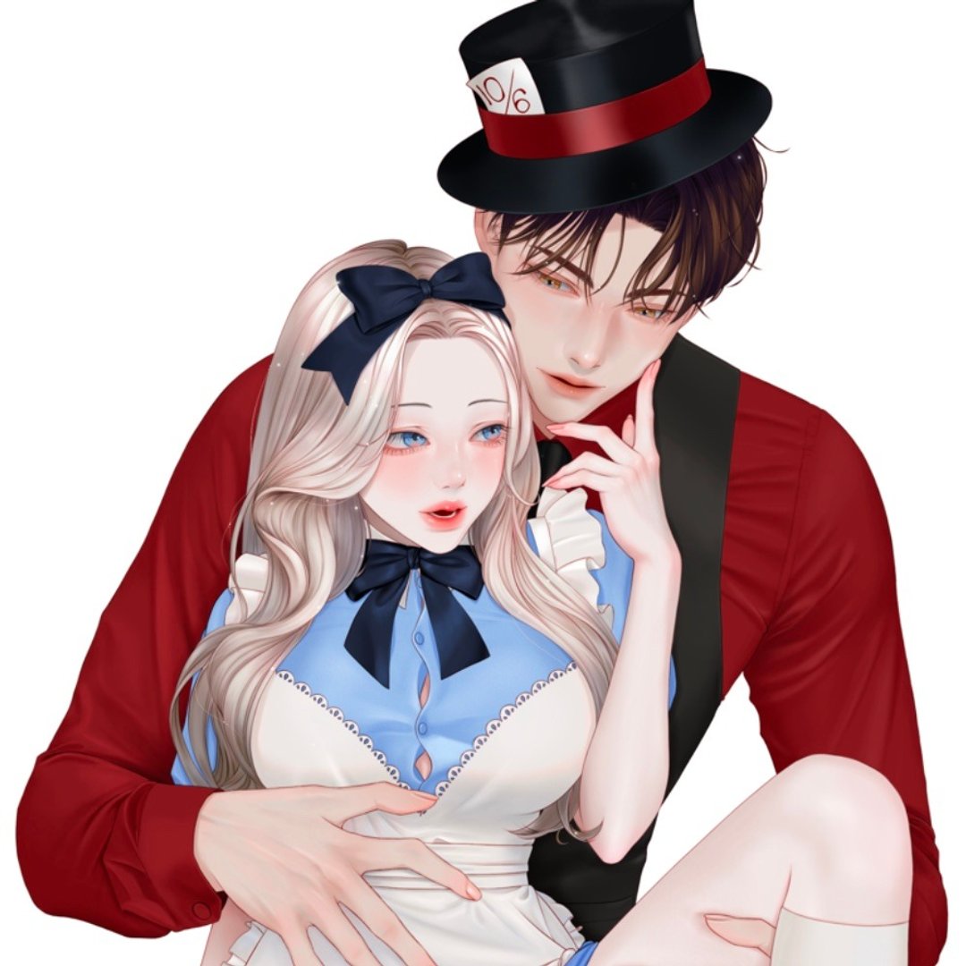 Alice & Mad Hatter - 第一季 - 贴纸 - 纸 多色