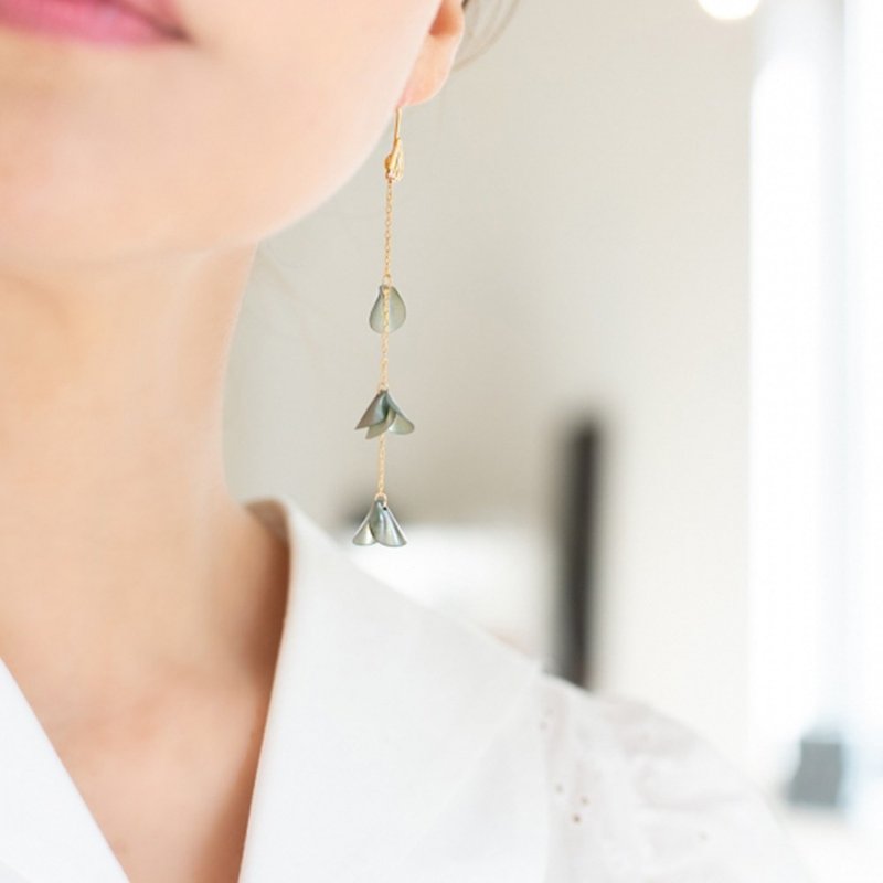 Pistachio | Breathing Bell | Earrings / Clip-On - 耳环/耳夹 - 压克力 绿色
