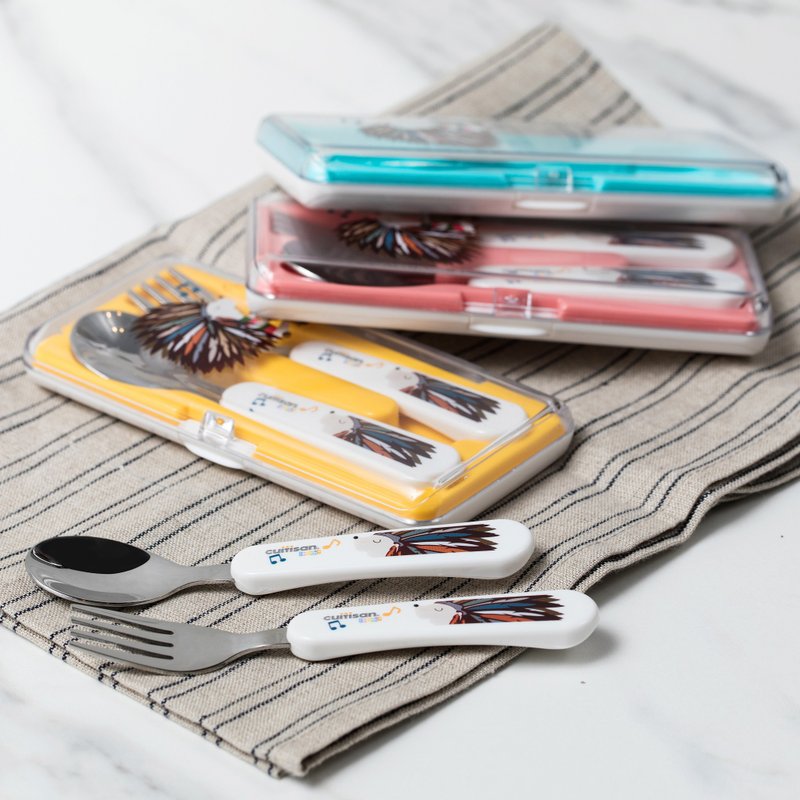 Cuitisan 酷艺师 304抗菌不锈钢 酷梦餐具系列 - 餐刀/叉/匙组合 - 不锈钢 多色