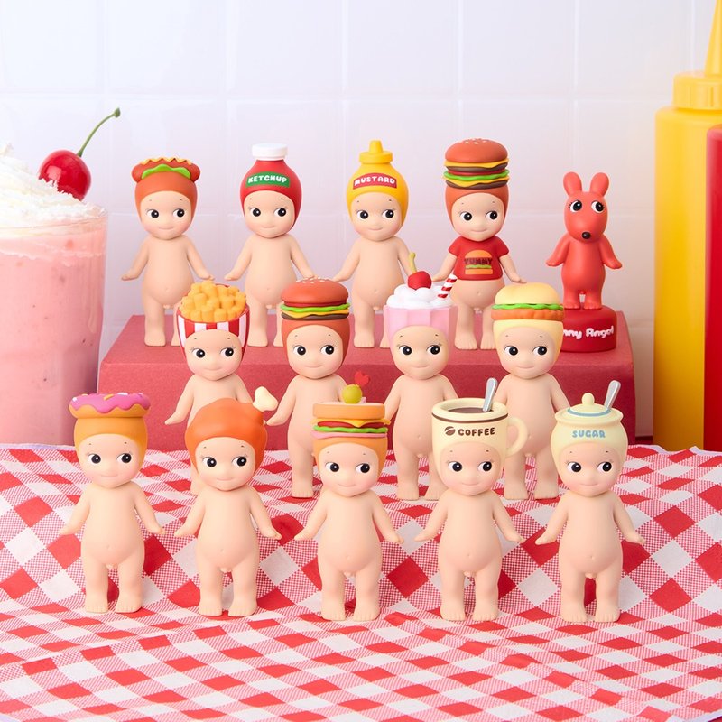 Sonny Angel MiniFigure 美式小点系列 (盒装12入) - 玩偶/公仔 - 塑料 