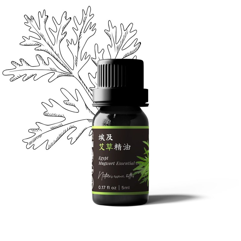 【卡佛香】埃及艾草精油 - 香薰/精油/线香 - 玻璃 黑色