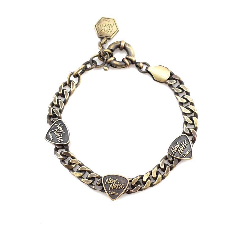 复古经典款手链 (PICK款)Retro classic bracelet - 手链/手环 - 其他金属 金色