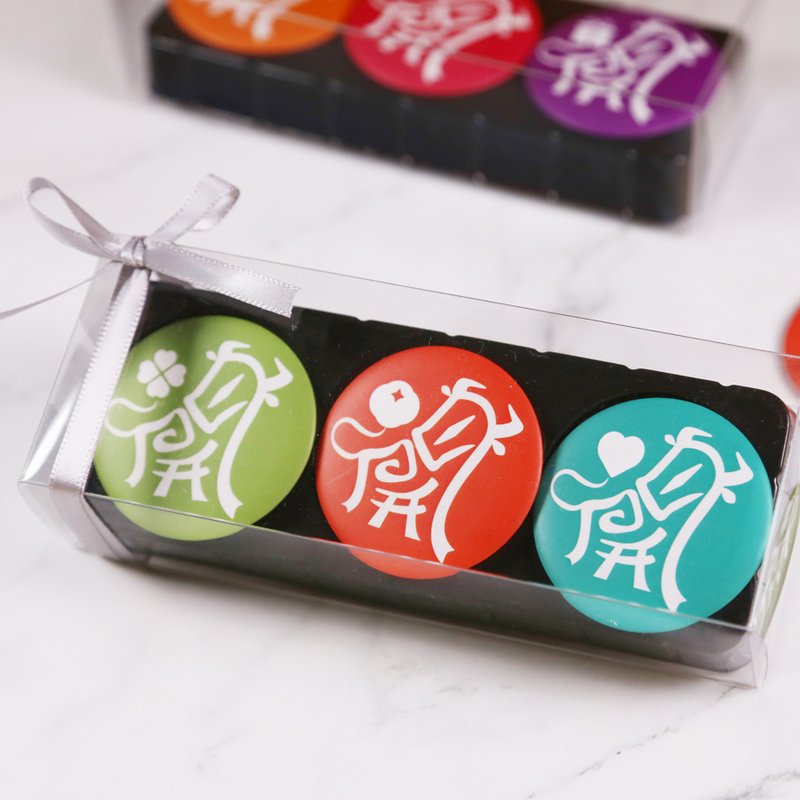大开好运胸章组(每组3个) - 胸针 - 其他材质 多色