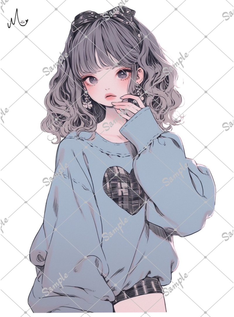 原创人物贴纸 - 贴纸 - 纸 