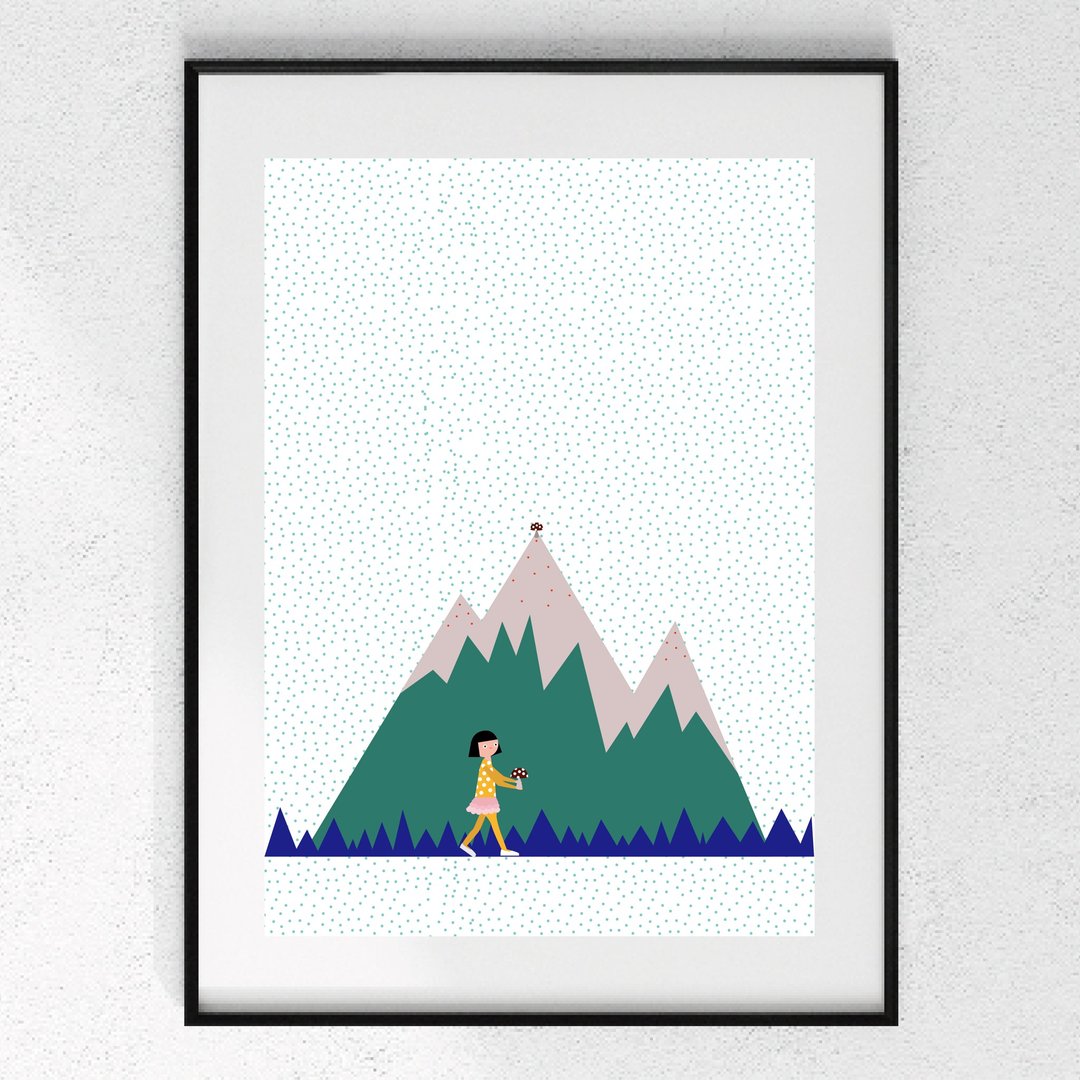 Collect Beautiful Moment - 限量版印刷画/挂画/海报/Art Prints - 海报/装饰画/版画 - 纸 白色