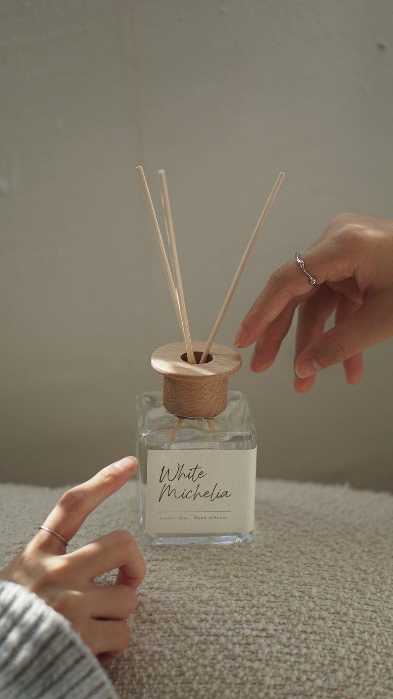 【白兰花 White Micheliam】 藤枝香薰 150ML - 香薰/精油/线香 - 其他材质 