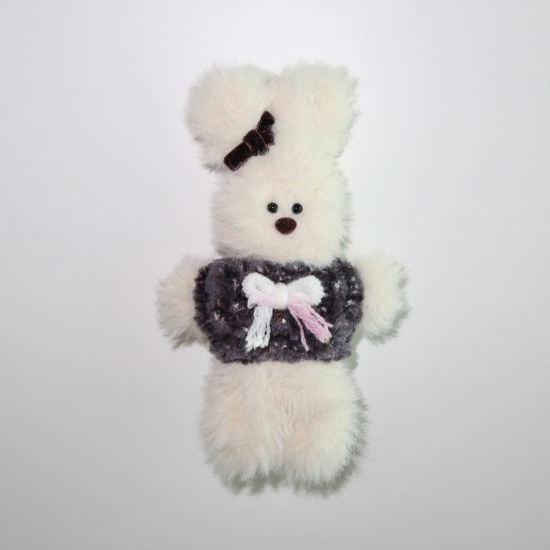 银河兔钥匙圈 - 钥匙链/钥匙包 - 其他材质 白色