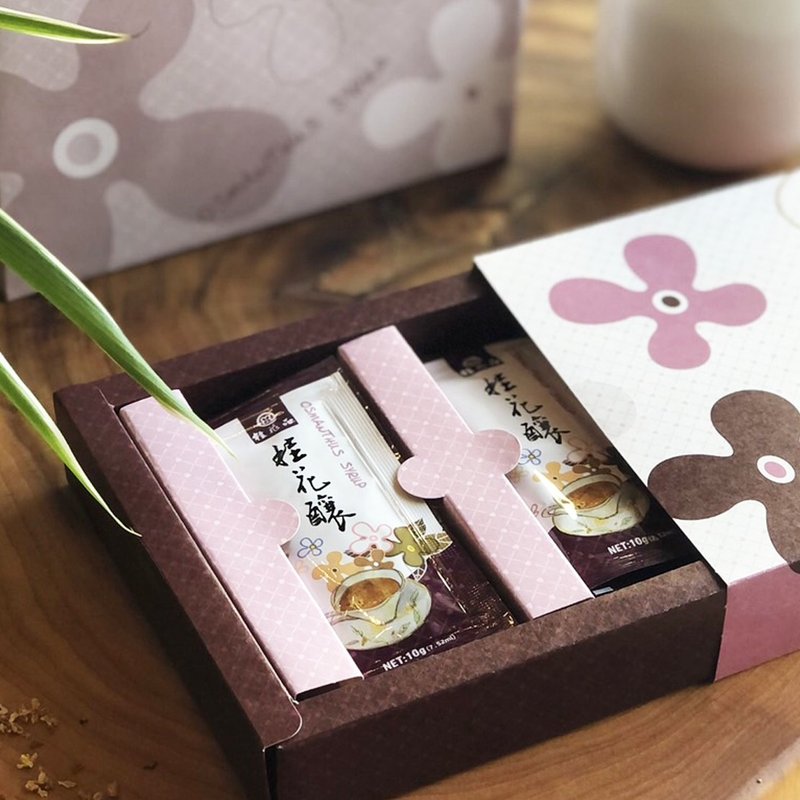 限时特价!原价260【桂花品桂花酿随手包 10g X 10条】 - 果酱/抹酱 - 其他材质 金色